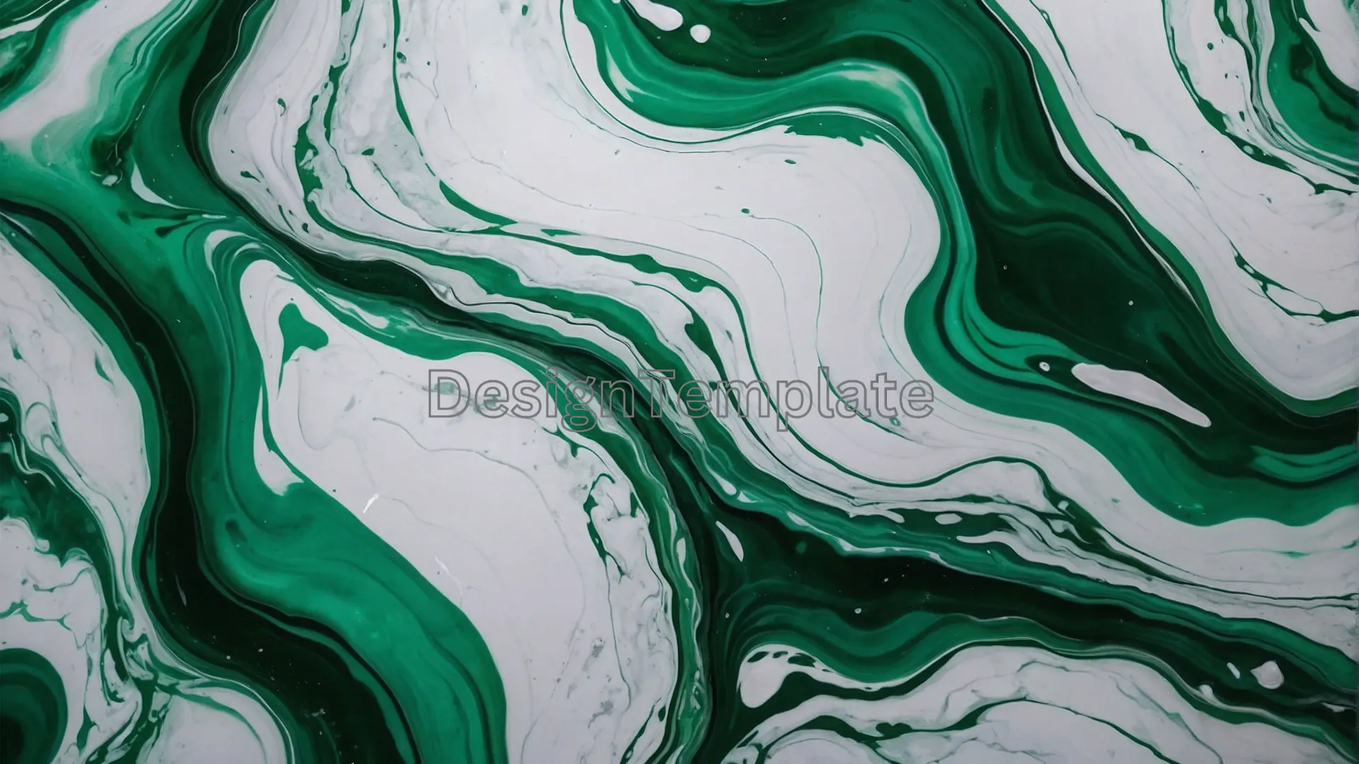 Seamless Green and White Marble Background Texture